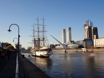 Puerto madero channel buenos aires