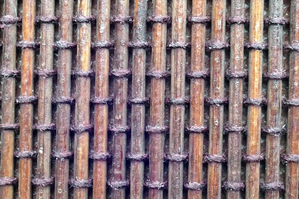 Wood color wickerwork