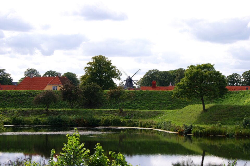 Landscape windmill copenhagen