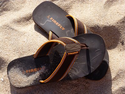 Summer vacations sandal photo