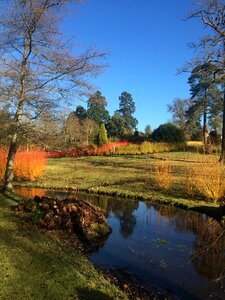 Scenic countryside water photo