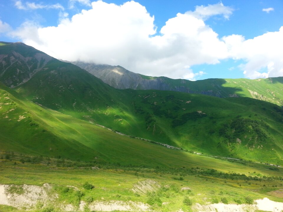 Landscape mountain rocks photo