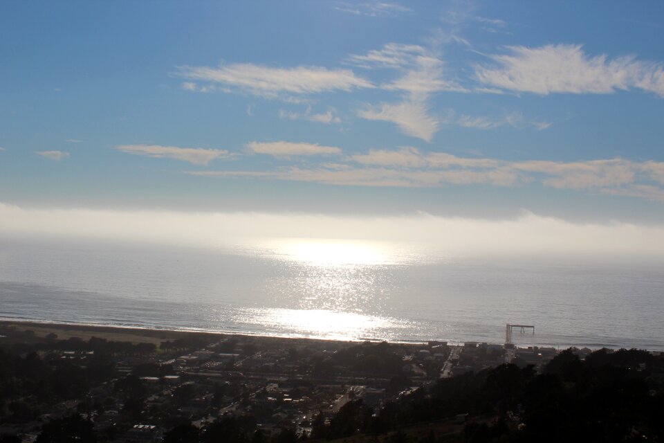 Sea seaside sky