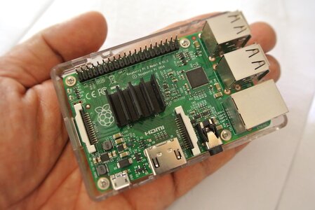 Linux computer raspberry pi 2 model b photo