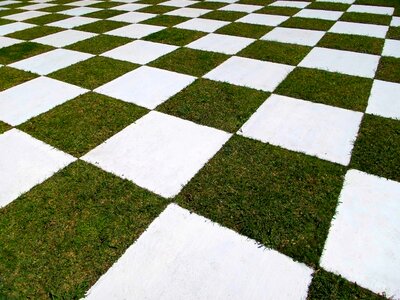 Grass decoration open air