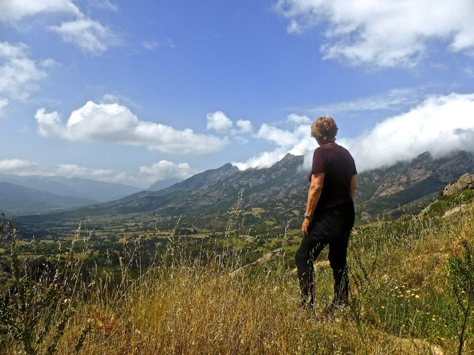Landscape contemplation scenic