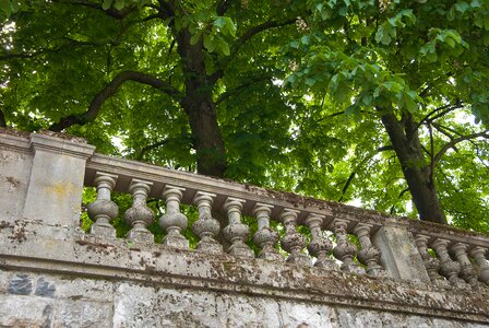 Wall balcony balustrade
