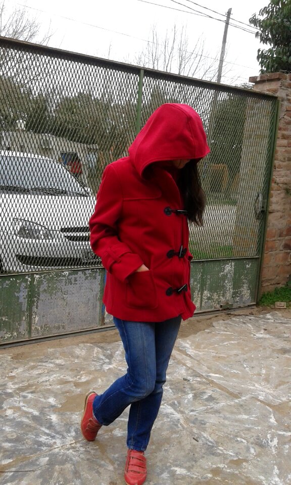Coat of arms girl autumn