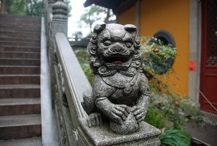 Stone decoration asian style