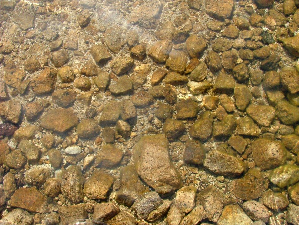 Stones pure brown clean
