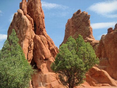 Rock nature formation