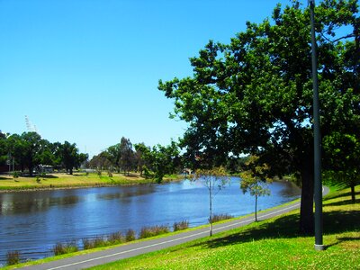 Lake nature riverside photo