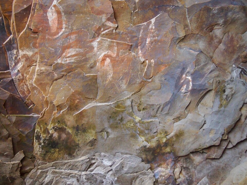 Easter island mural cave