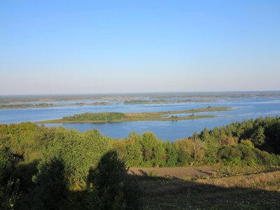 Sky forest dnieper photo