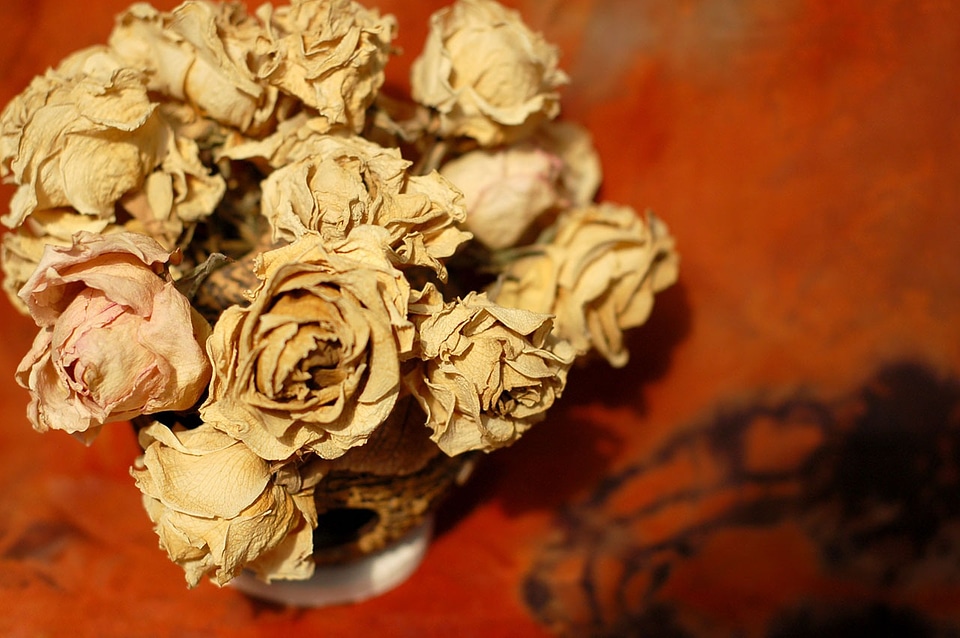Rust yellow decoration