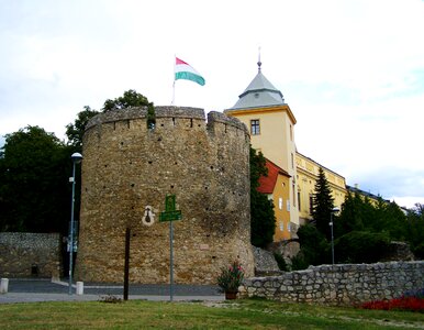 Part of the old city wall city history