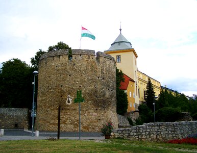 Part of the old city wall city history photo