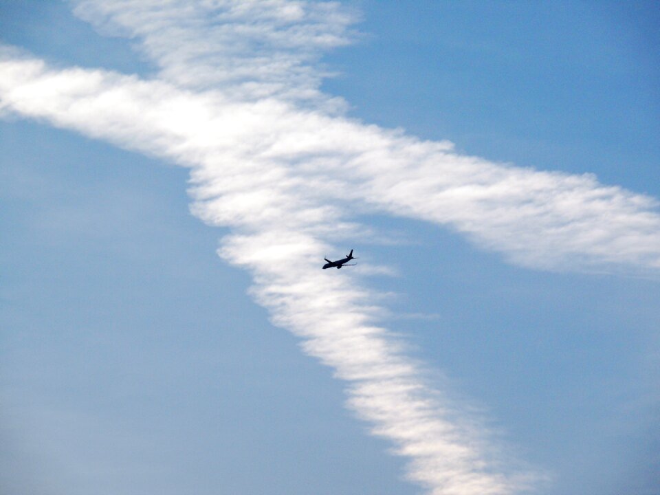 Sky aircraft flying photo