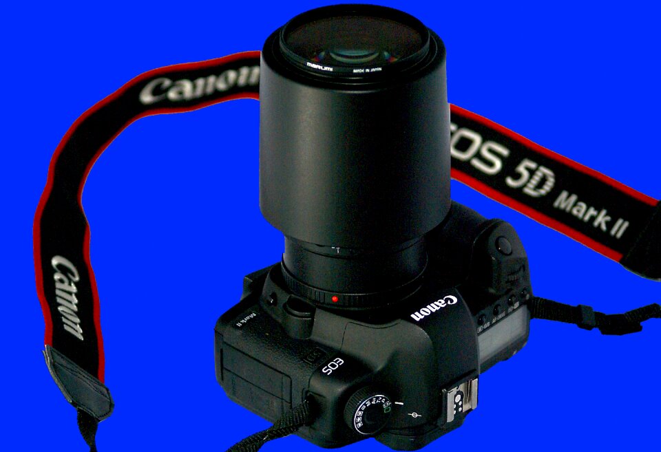 Lens body carrying strap