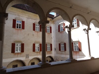 Castle courtyard hof