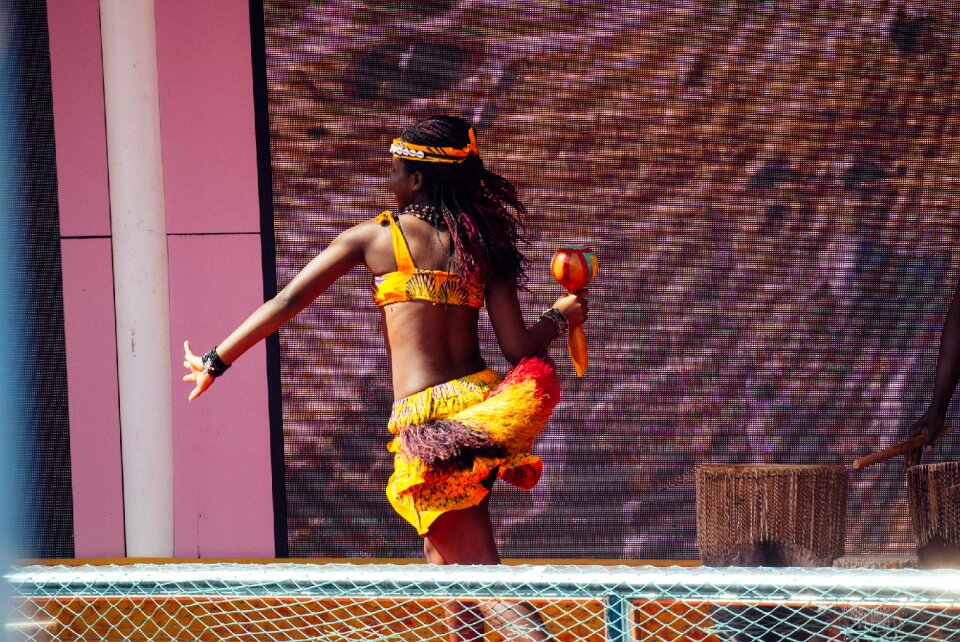 Girl african woman