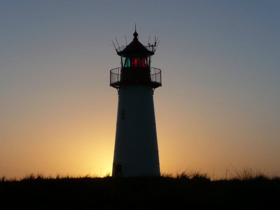 Landscape abendstimmung coast