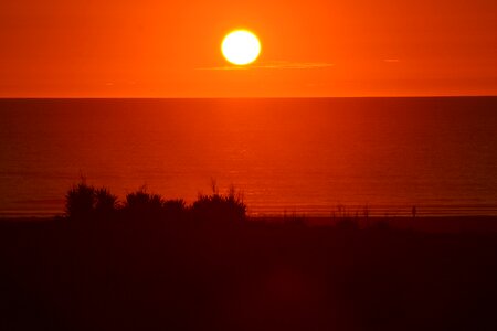 Water sun sky