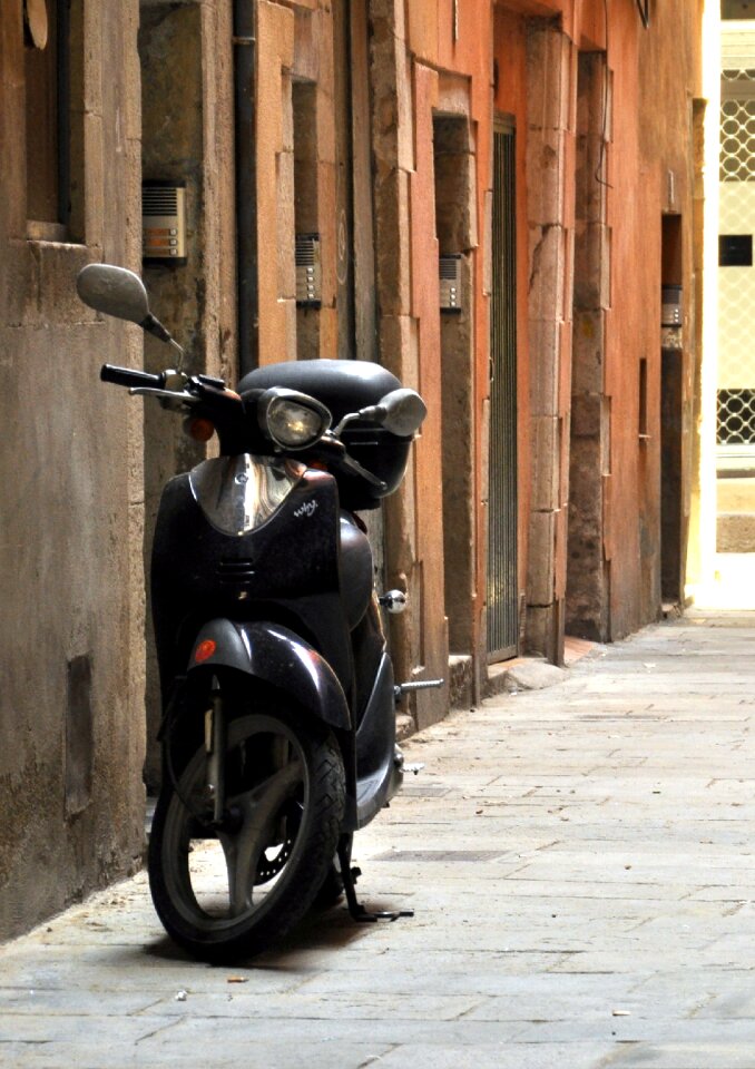 Scooter street motorbike