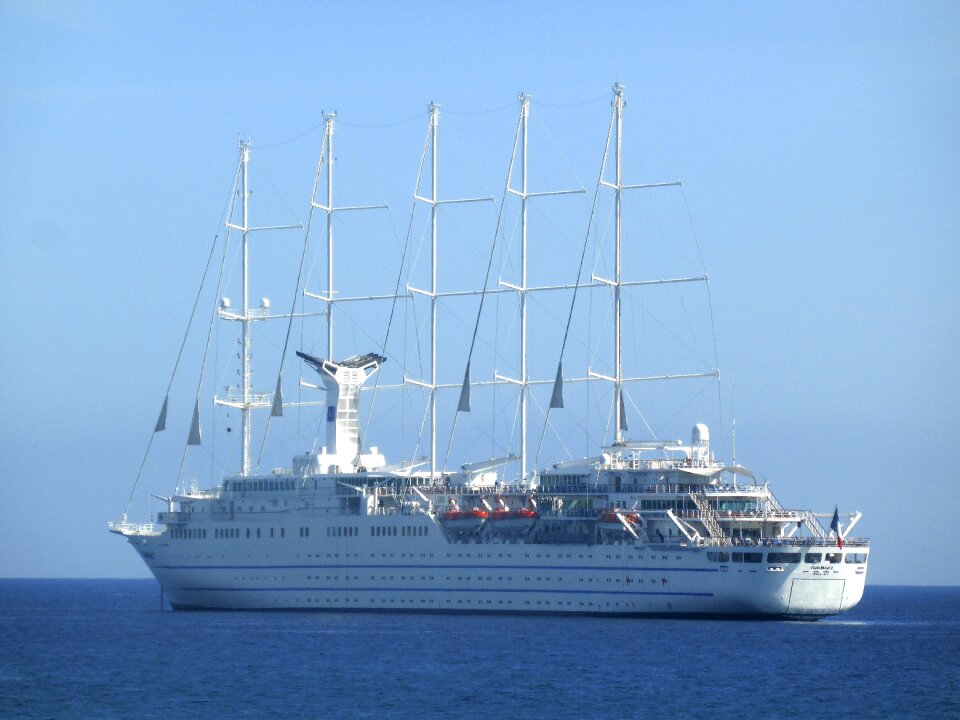 Ocean nautical sailboat