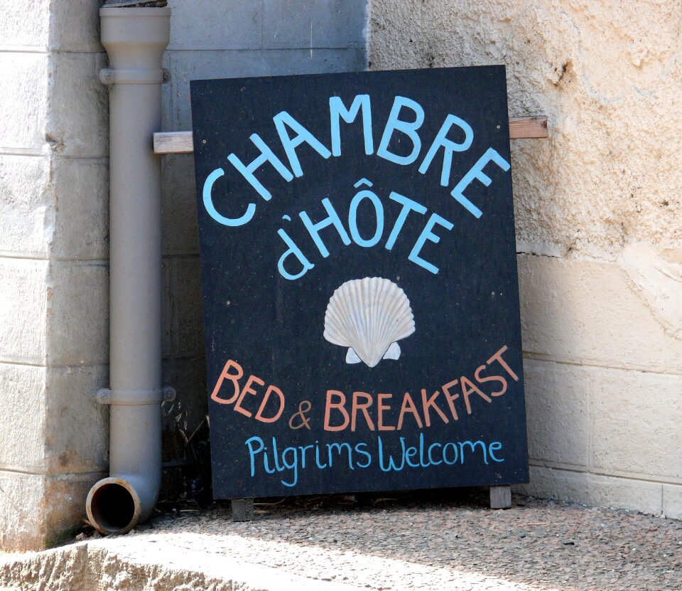Sign accomodation hotel