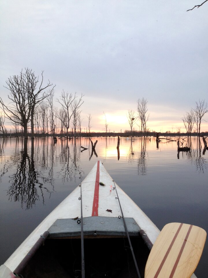 Canoeing water nature