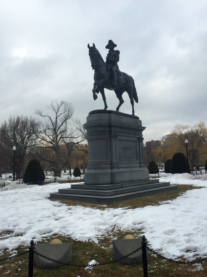 Horse george washington statue