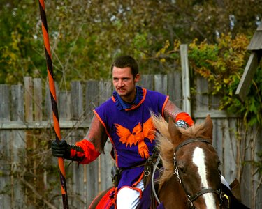 Weapon warrior horse