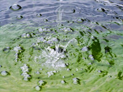 Ripple waves bubbles