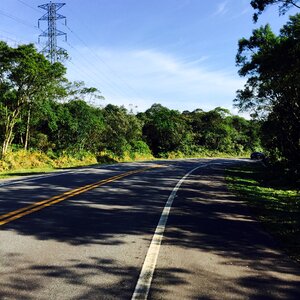 Road coasting landscape