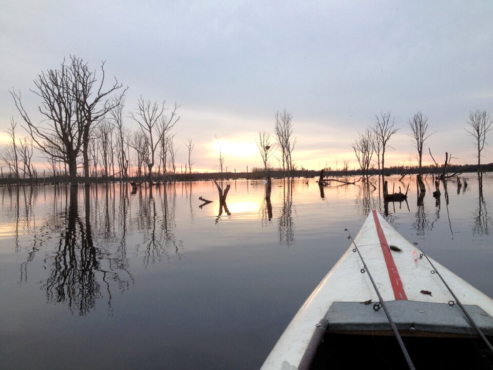 Canoeing water nature