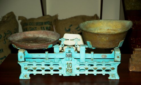 Weight flea market old