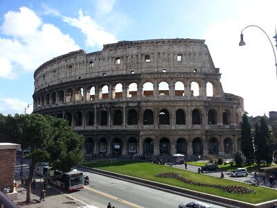 Roman amphitheater the colosseum