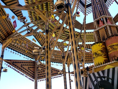 Festival craft wood