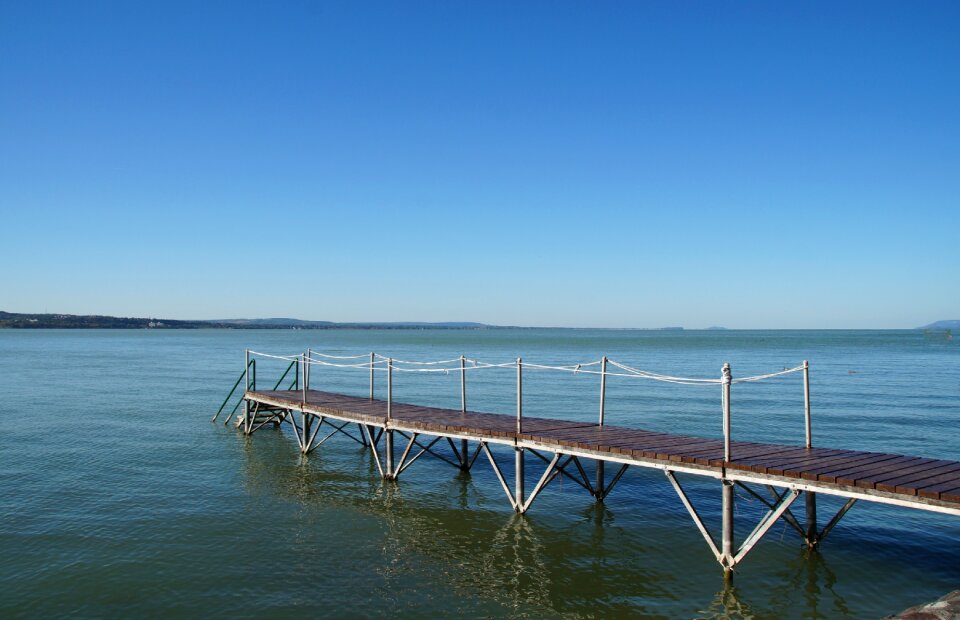 Bridge footbridge water