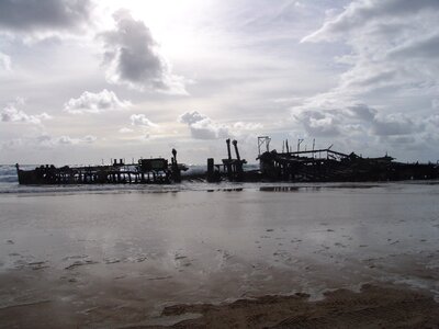 Ship sea shipwreck