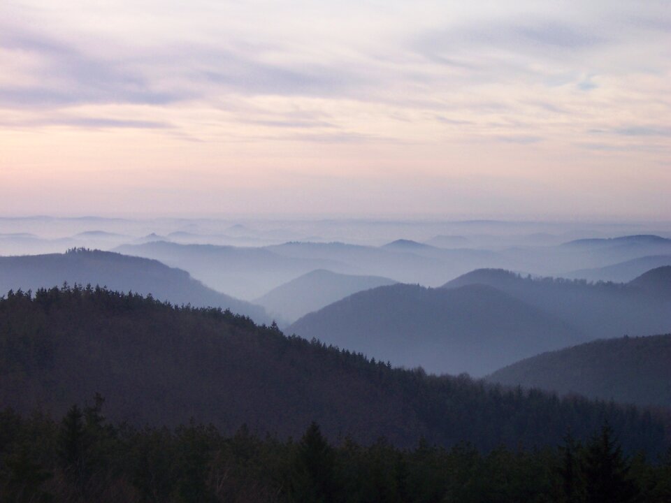 Alsace vosges north mist