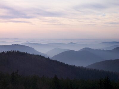 Alsace vosges north mist