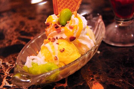 Ice cream yummy delicious