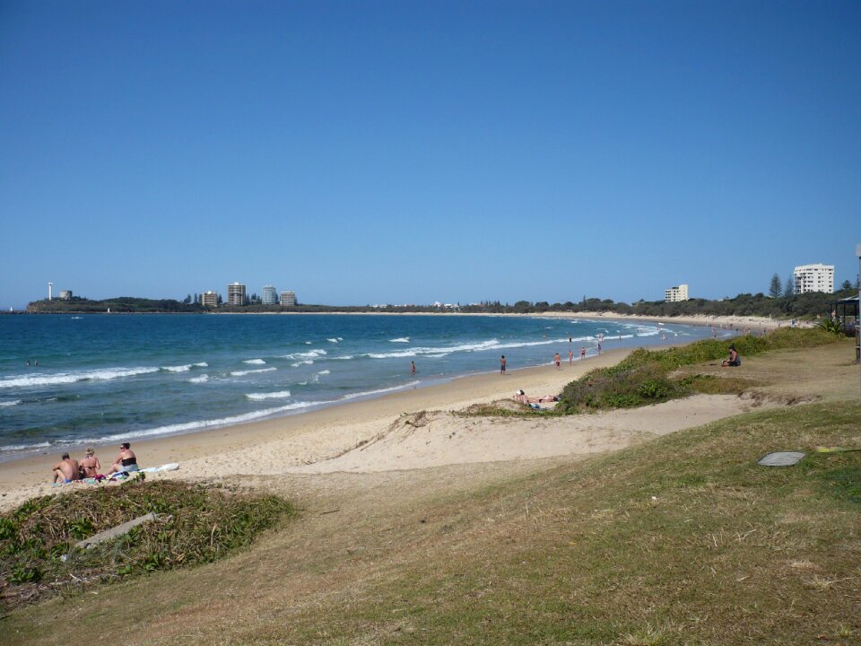 Public holiday sand sea