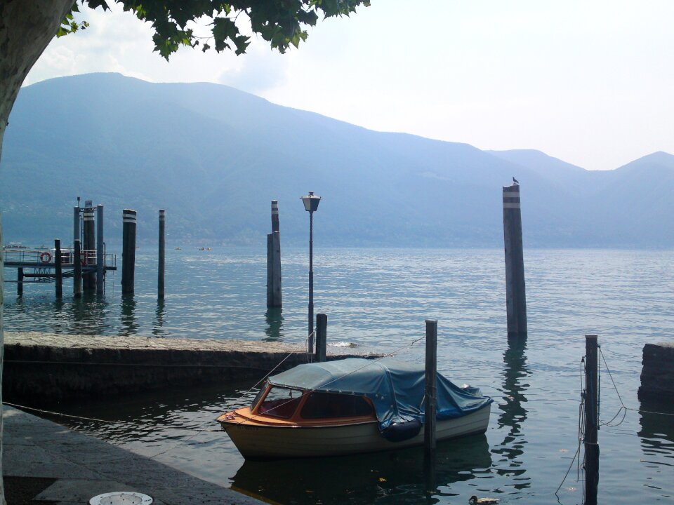 Lake mountains summer