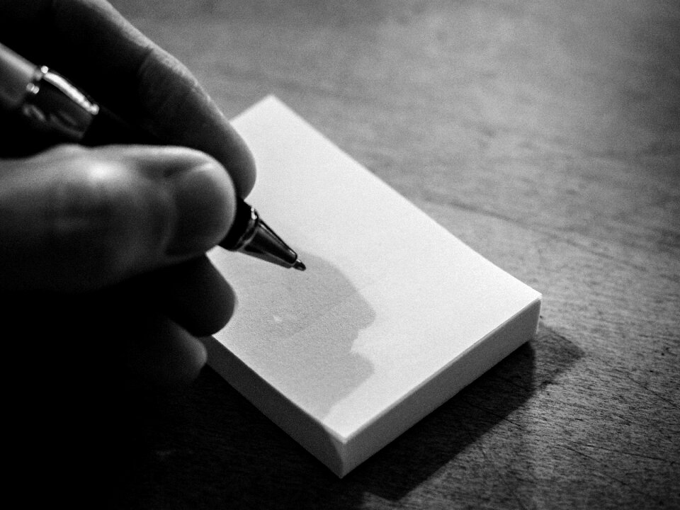 Office desk pad writing tool