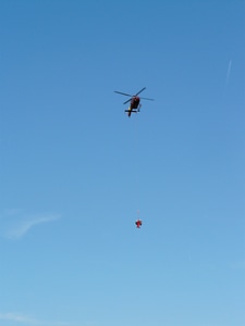Emergency rescue helicopter air rescue photo