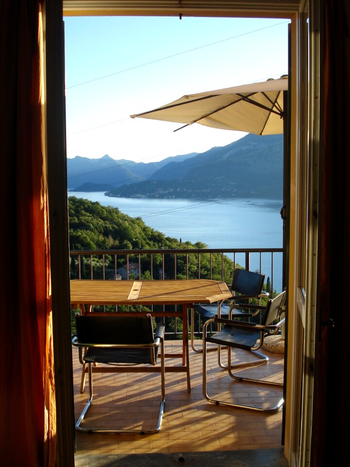 View lake italy