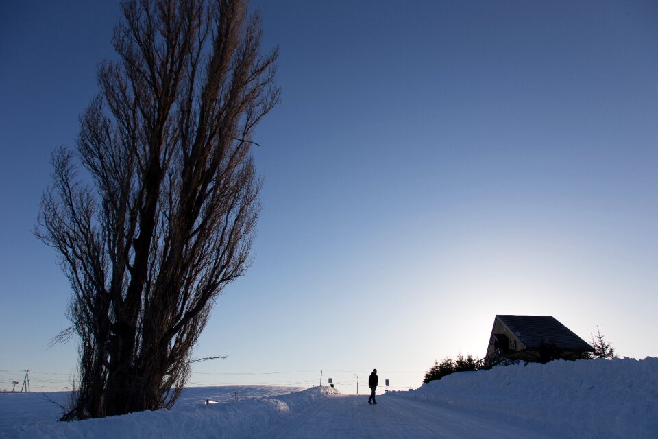 Blue sky japan